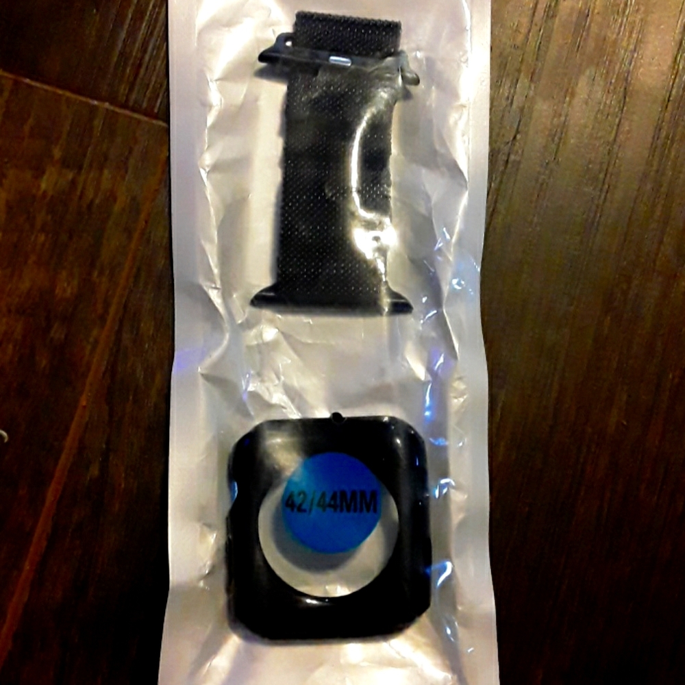 42/44mm smart watch band with case